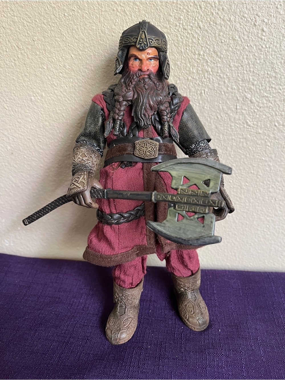 Lord of The Rings Fellowship of the Ring 12" Gimli toybiz